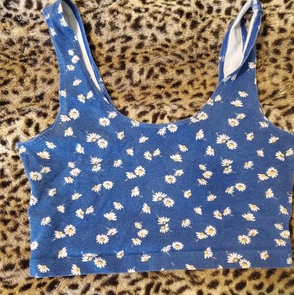 Flower crop top - Picture 2 of 3